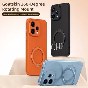Ốp YJD Cho OPPO Reno15 Pro Max Cao Cấp Da Dê TPU Khung Mềm Chống Rơi Vỏ Điện Thoại
