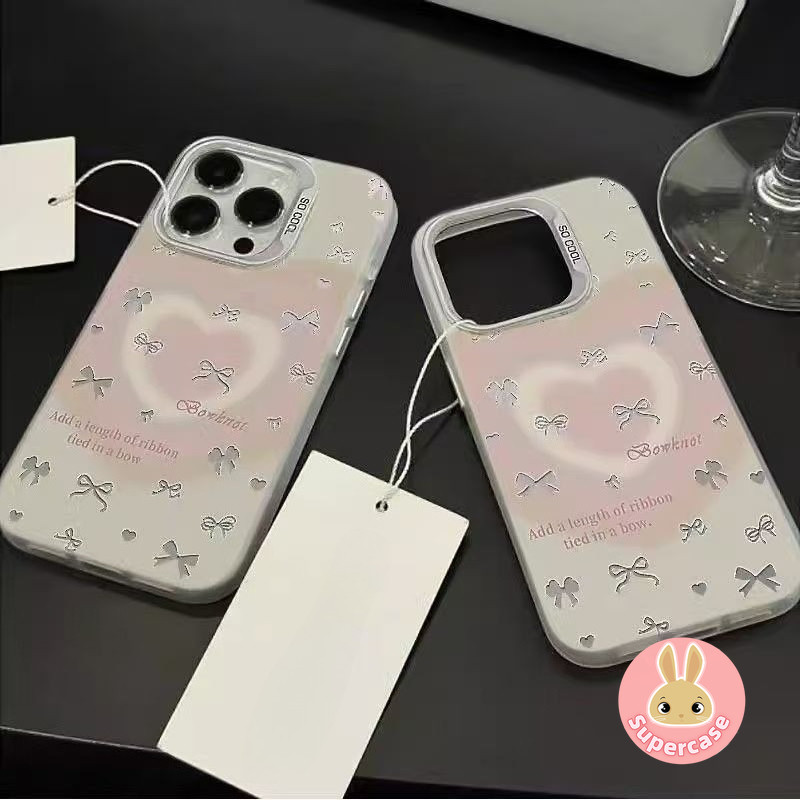 Ốp Điện Thoại Nơ Sang Trọng Tình Yêu Cho Honor 600 400 Lite 300 Ultra 200 Smart 90 Lite GT 100 80 70 60 50 SE Pro Vỏ Mềm Sang Trọng Dễ Thương Rỗng Ra
