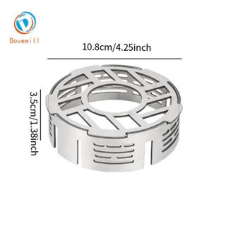 Dovewill Kính Chắn Gió Thép Không Gỉ Tiết Kiệm Năng Lượng - Perfect Cho Cắm Trại Và Nấu Ăn Ngoài Trời