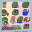 Set 60 Sticker Nhân vật meme Crazy frog vui nhộn Chống Nước Dán Laptop Vali Mũ Bảo Hiểm Sổ Tay