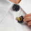 Nút áo sơ mi dễ thương, khuy giả ngọc trai, bộ nút đính đá thủ công phù hợp với tuxedo ZKRI
