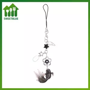 SWEET Nhiều Màu Sắc Sao Cá Móc Khóa Dây Đeo Cổ Tay Dây Điện Thoại Dây Điện Thoại Di Động Dây Hoạt Hình Viền Điện Thoại Di Động Dây Móc Khóa Dây Đeo n