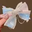 Kẹp Tóc Nơ Công Chúa Thời Trang Barrettes Phụ Kiện Tóc Trẻ Em Dễ Thương Ngọt Ngào Bé Gái Mũ Đội Đầu Tóc Mới