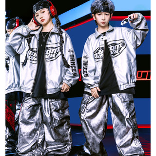 Áo Hip Hop Cho Bé Gái Đồ Nhảy Hiện Đại Bộ