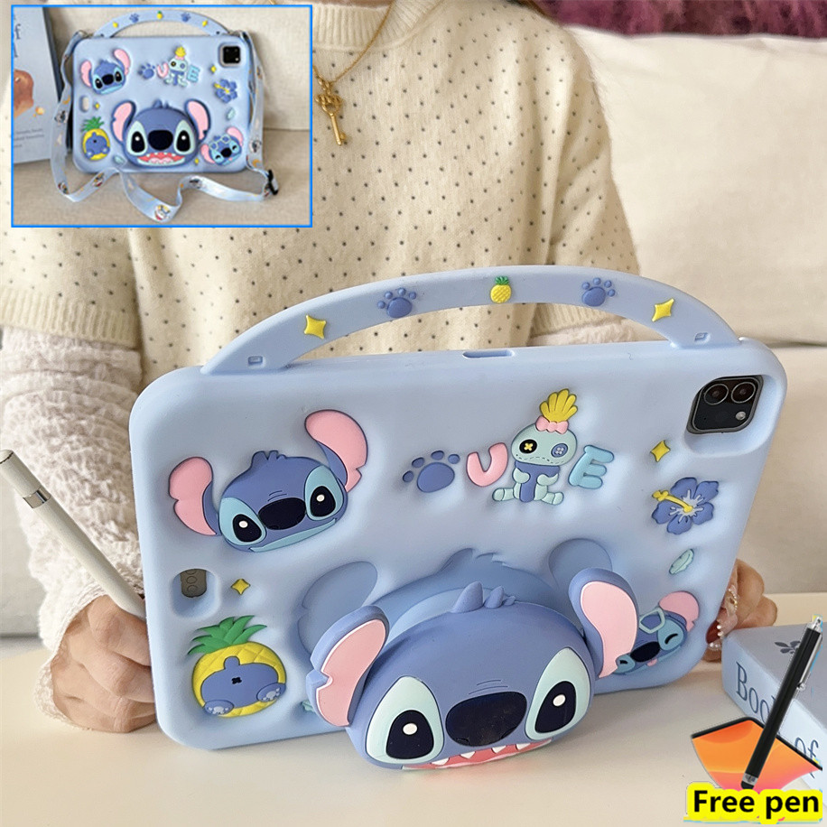Ốp Lưng Cho iPad A19 12th 2026 Air 11 M4 Air8 A16 2025 2024 M2 / M3 Mini 10.2 "7 8 9 10th 10.9 5 6 9.7" 1234 Vỏ Máy Tính Bảng Đứng Cầm Tay Có Thể Thu Vào