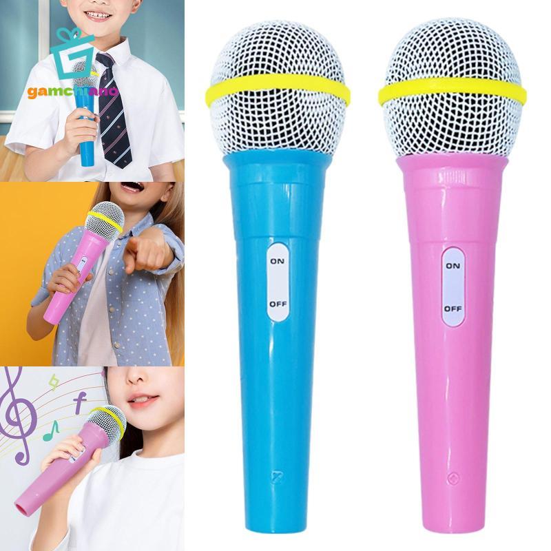 Gamchiano Fun Stage Mic Mô Phỏng Micro Chống Đỡ Cho Biểu Diễn Sân Khấu Bé Gái Và Bé Trai