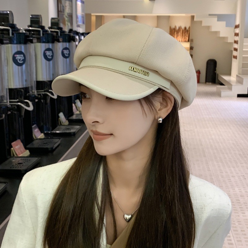 Mũ nón beret nồi bánh tiêu nữ Hàn Quốc phong cách newboy ulzzang đẹp mùa đông