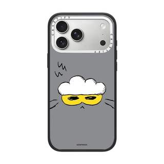 CASECASE X ZO & FRIENDS ZOA Face Sleepy Case Phiên bản vòng máy ảnh màu trắng Matte Black Hard Hút từ tính Impact Case cho Apple IPhone 13 14 15 16 17 Pro Max Air Plus có hộp