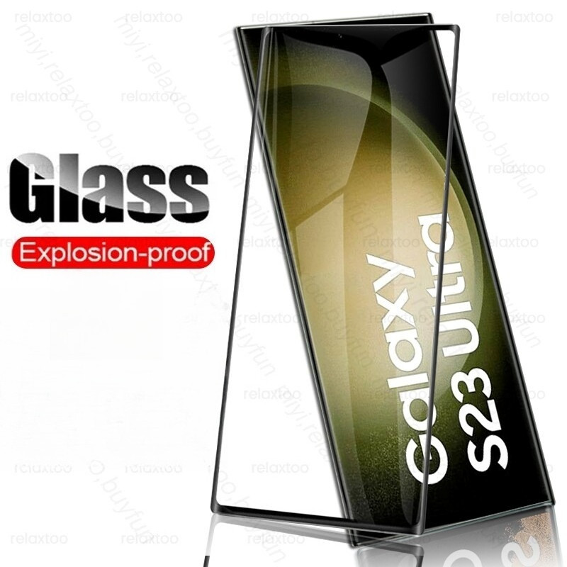 2 Chiếc Dành Cho Samsung Galaxy S25 S24 S23 S22 S21 S20 Plus Ultra FE Chống Gián Điệp Riêng Tư Kính Cường Lực Cho Galaxy S10e S10 Note 10 20 Lite Đen Edge Bảo Vệ Màn Hình Chống Vân Tay