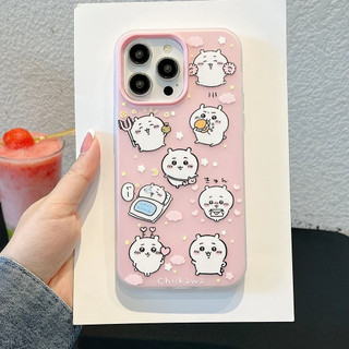 Ốp Lưng Chiikawa Usagi Hachiware Dễ Thương Cho Samsung Galaxy A06 A07 A05 A05S A04 A04E A17 A16 A15 A14 A13 A12 A03S A02 A20S M35 A33 A24 Vỏ Điện Thoại Mờ Trong Suốt 2 Trong 1