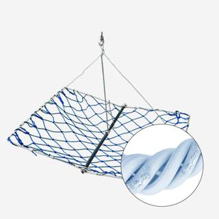 Folding Crab Trap Crab Cage Fishing Net Trap Square Stainless Steel Net Equipment with Crabjaw Design for Beach jinnervn