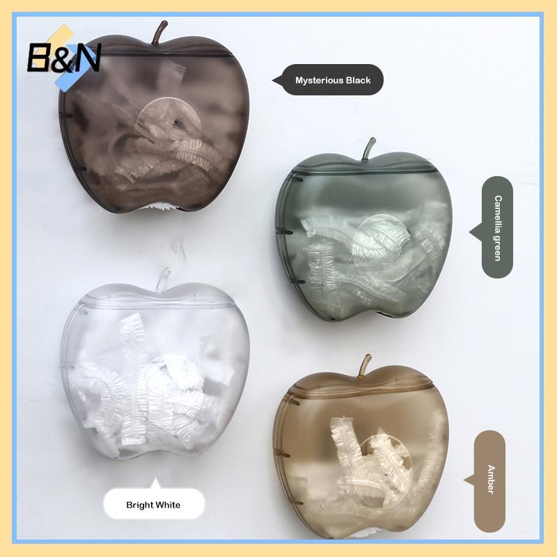 B & N Fresh Giữ Túi Hộp Bảo Quản Trong Suốt Treo Tường Chống Bụi Đa Năng Hình Trái Cây Hộp Tắm Phim Dùng Một Lần.