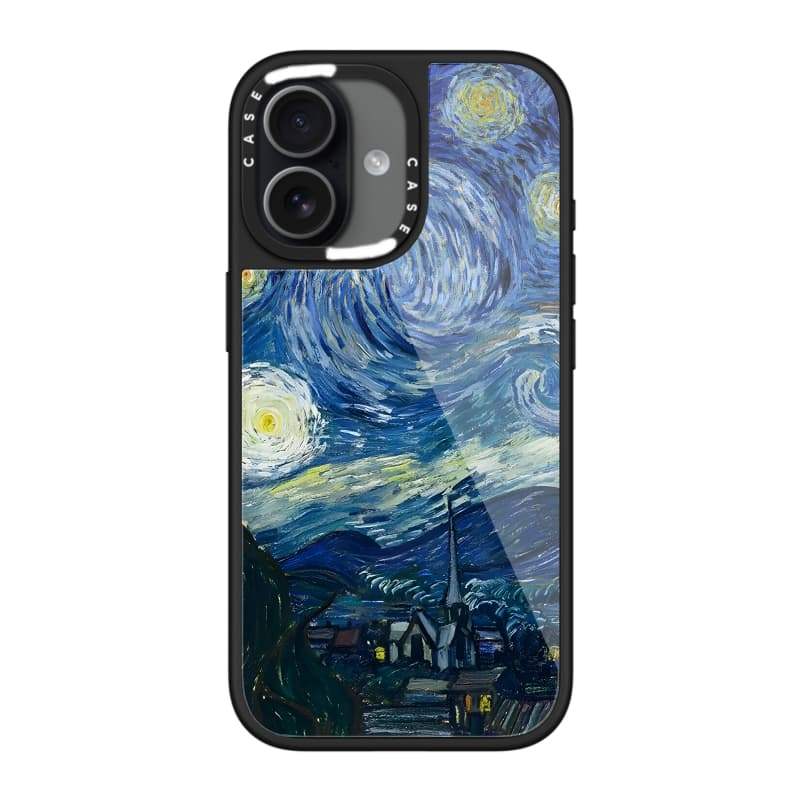 CASECASE X Tranh Sơn Dầu Đồng quê Vỏ Kính Hút Từ Tính Chống Trầy Xước Cho IPhone 17 Air 16 15 14 Pro Max Plus Ốp Lưng Cứng Có Hộp Khắc logo