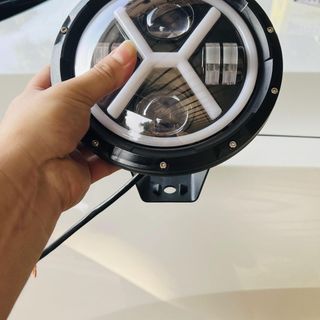 Đèn NÓC xe tải hình chữ X công suất lớn nhiều chế độ cho xe ô tô