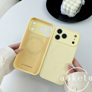 Ốp điện thoại silicon lỏng mới cho iPhone 17, Apple 16 Pro Max có hộp hút từ tính tích hợp, vỏ bảo vệ toàn diện 17 Pro chống rơi 16, cảm giác cao cấp và mềm mại