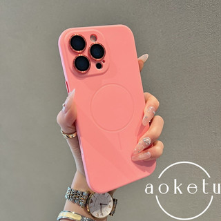 Ốp điện thoại từ tính lỏng tất cả trong một nút thích hợp cho iPhone 11 12 13 14 15 16 Pro Max tất cả trong phim ống kính kim loại 16e Vỏ mềm silicon chống rơi