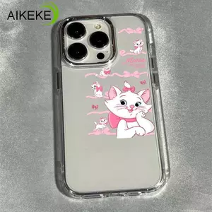 Ốp Điện Thoại Mạ Nơ Mèo Dễ Thương Cho Vivo Y500 Y400 Pro Y300 Plus Y300i Y300T Y200 GT Y200i Y200E Y100 Y19S Y72 Y53S Y52S Y31S Y15A Y15S Y10 4G 5G Phim Hoạt Hình Trong Suốt Bìa Mềm