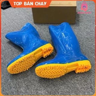 Ủng lao động size 35-43 cho nam nữ, ủng đi mưa, ủng lửng xanh đế vàng Hàng CAO CẤP