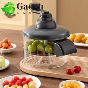 Gaosu Máy gọt vỏ nho điện GAOSU, Dụng cụ gọt vỏ trái cây tự động / thủ công hiệu quả, Tiết kiệm thời gian Dụng cụ gọt vỏ tỏi tự động rảnh tay hiệu quả Nhà bếp gia đình