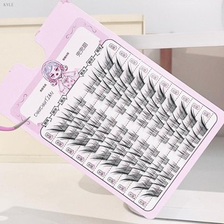 11-12mm C Curl Anime Lash Phân đoạn cụm mi truyện tranh dành cho người mới bắt đầu & người thành thạo Thân thiện