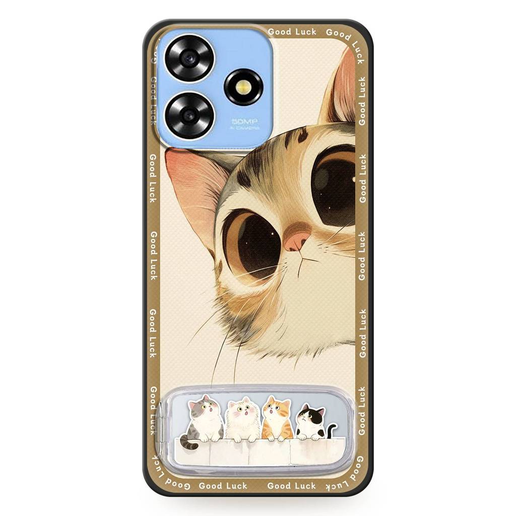 Ốp Điện Thoại Sang Trọng 3D Cho ZTE Blade A73 4G / V50 Smart / V50 Design 4G / Axon50Lite Gương Bền Túi Điện Thoại Ốp Lưng Mềm Bảo Vệ Miếng Dán Vải Thêu Silicon Bọc Toàn Bộ TPU