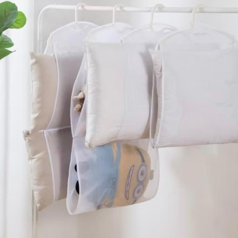 2 cái  lưới Phơi Gối Gấu Bông Tiện Lợi Đa Năng Cho Gia Đình Có Lỗ Móc Treo Tiện Lợi Sử Dụng Đa Năng Tiết Kiệm Không Gian