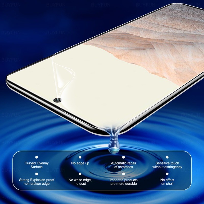 1-2 Chiếc Full Cover Chống Trầy Xước Chống Ánh Sáng Xanh Mềm Hydrogel Cho Huawei nova 7 7i 8 8i 9 SE Youth Pro 5G Chống Gián Điệp Riêng Tư Và Bảo Vệ Màn Hình HD Phim Mờ