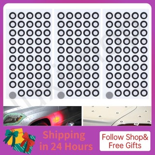 Iuxishop Theo dõi quang học 6.0mm Máy quét 3D Bút đánh dấu 1200 chiếc Điểm đánh dấu quét Điểm phản chiếu cao cho máy quét Chấm điểm tham chiếu 6 mm ID 10 mm OD