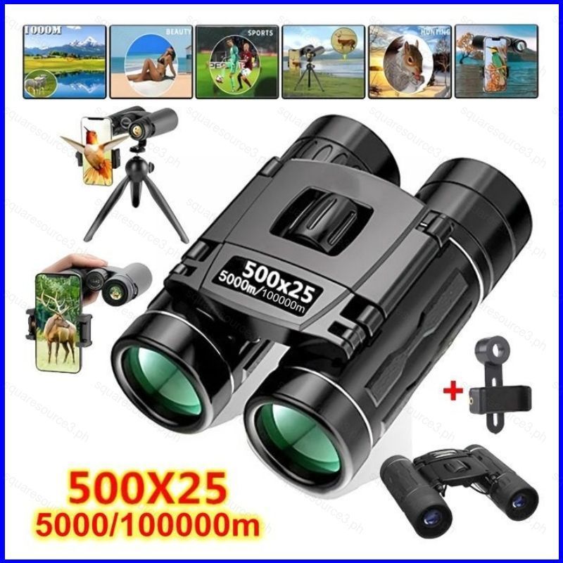 Ống Nhòm SQ3 500x25 Tầm Nhìn Ban Đêm Công Suất Cao, Dành Cho Xem Đêm Ngoài Trời
