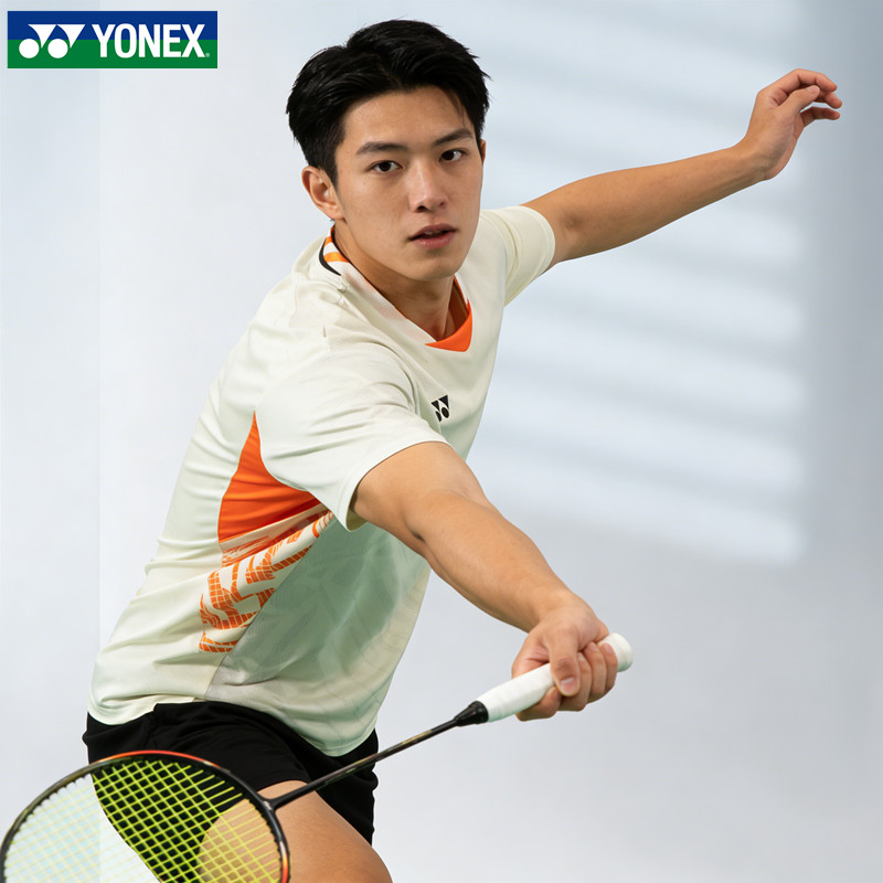 Áo thi đấu cầu lông YONEX tay ngắn thoáng khí dành cho nam và nữ