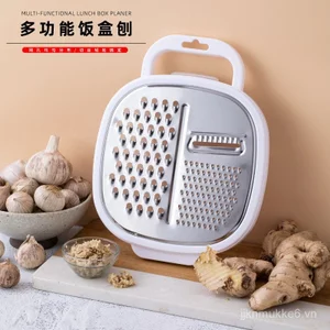 Hàng sẵn có Máy cắt rau củ đa chức năng Máy hủy tài liệu phong cách mới Máy mài nhà bếp Dụng cụ bào hộp cơm trưa bằng thép không gỉ DZ39