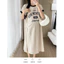 Váy bà bầu mùa hè Plus Size tay ngắn dáng rộng