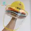 Phim hoạt hình trẻ em Mũ chống nắng trong suốt Tấm chắn toàn mặt Tấm che chống tia cực tím Nắp xô Câu cá