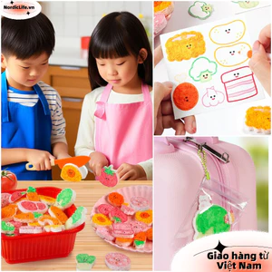 Đồ chơi nhà bếp Lẩu NORDICLIFE nhiều màu, đồ chơi DIY sáng tạo, hỗ trợ học tập, đồ chơi giáo dục cho trẻ em