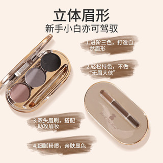 Cung cấp trực tiếp Lông mày đàn hồi mượt Nixiong Tricolor 26.4.8