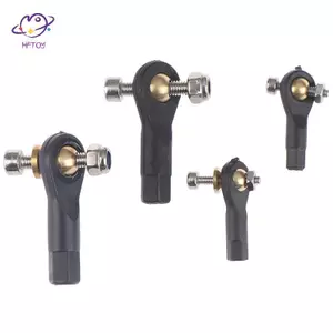 HFTOY M2 M3 Rod End RC Ball Liên kết khớp với bộ vít cho xe máy bay RC Buggy ~