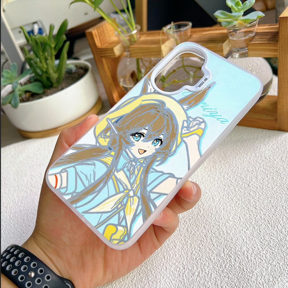 Dành Cho POCO X8 Pro Max X7 X6 F8 F7 F6 M8 Redmi Turbo 5 Turbo 4 Pro Arknights-Amiya Vỏ Điện Thoại Chống Sốc / Mi 15T 14T 13T Note 15 Pro / 14 K90 K80 K70 K60 13T Ốp Lưng / Vỏ POCO