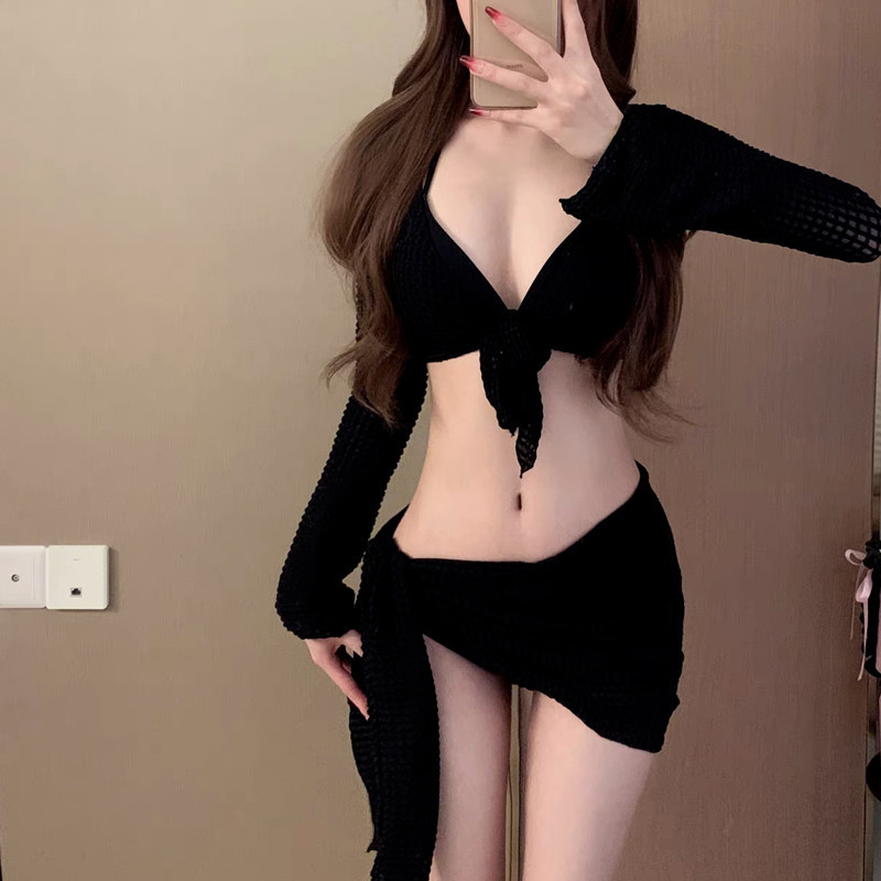 Nova-Set bộ đồ bơi bikini 4 chi tiết có đệm ngực phong cách gợi cảm quyến rũ