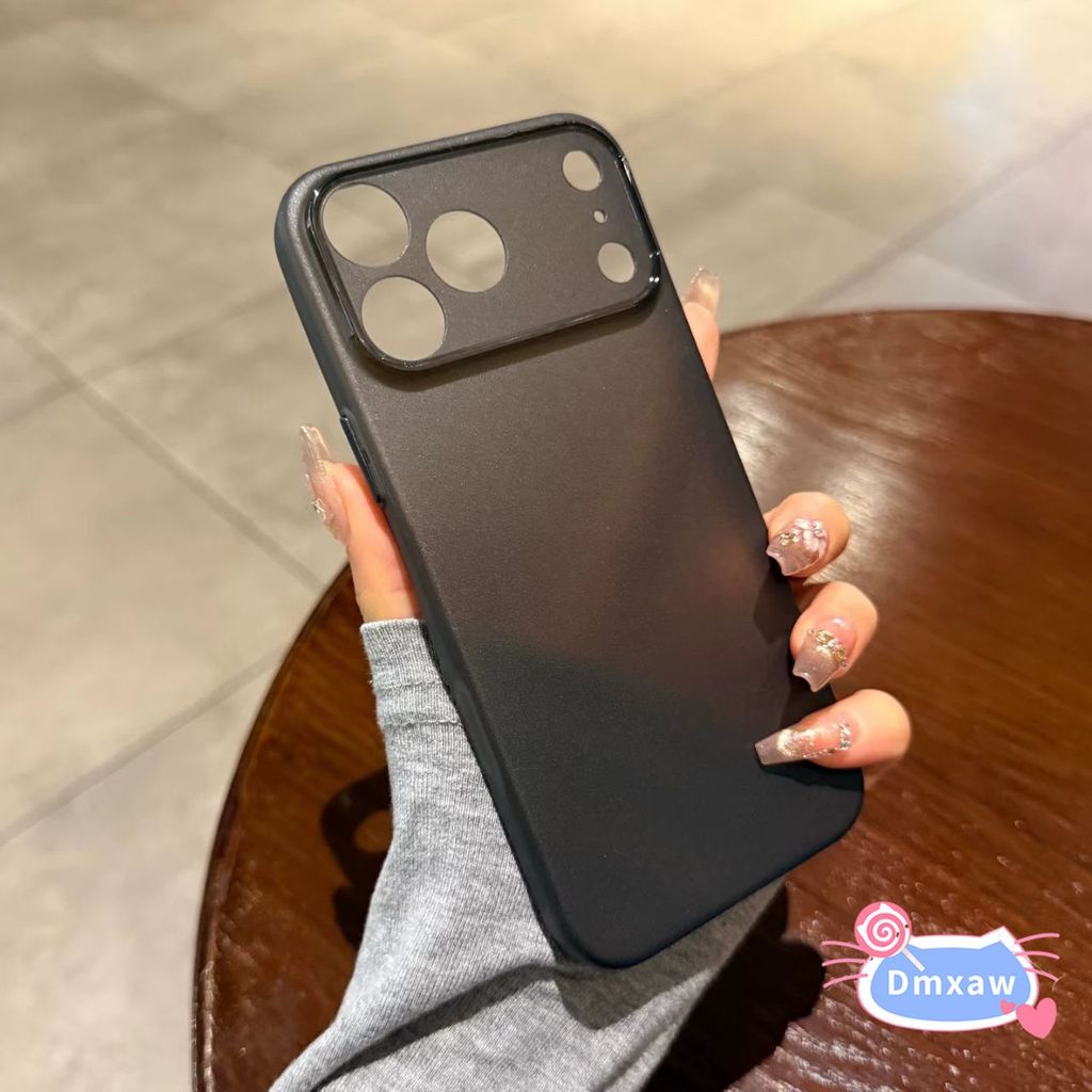 Ốp Điện Thoại Trong Suốt Mờ Đơn Giản Cho OPPO A3 Pro NFC A3X A3i A1S A1X A1i A18 A17 A17K A16 A16S A15 A15S A11S 5G 4G Vỏ Mềm Tản Nhiệt Sang Trọng Dễ Thương Màu Kẹo