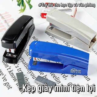 Dập ghim mini hoạt hình cute màu pastel nhỏ gọn chắc chắn cho học sinh văn phòng bấm giấy tiện lợi