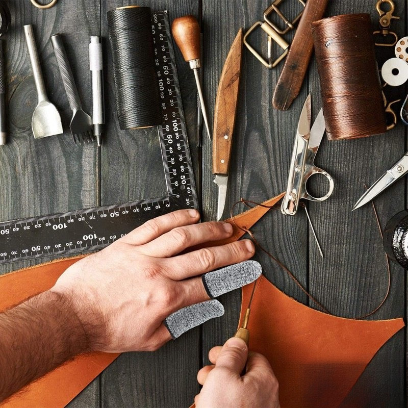 【COD】Bao ngón tay chống cắt 10/20 cái tái sử dụng, bảo vệ ngón tay, phù hợp cắt tỉa trong bếp và làm thủ công linh hoạt.