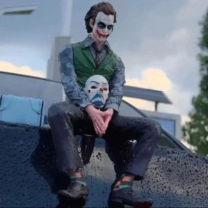 Joker Heath Ledger Hình Ô Tô Mái Búp Bê Tượng Mô Hình Sưu Tập Đồ Chơi Trang Trí Xe Trang Trí Ngoại Thất Di Động Hình Lễ Hội Quà Tặng
