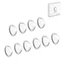 GODD 10 Chiếc Kính Quang Học Trong Suốt Ống Kính 360 Độ Chống Trầy Xước Cho Xe cộ