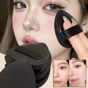 1 / 2 CÁI - Zero Waste Powder Puff Bọt biển không thấm hút Thiết kế hình tam giác thân thiện với da siêu mềm dành cho ứng dụng nền móng không móng vuốt