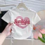 2026 Mẫu Mới My Melody Họa Tiết Hoạt Hình In Hình Bé Gái Dây Rút Tay Ngắn Thời Trang