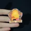 Cảnh Starman Hai Mặt Acrylic Dập Nổi Thẻ Móc Khóa DIY Phụ Kiện Điện Thoại Di Động Dây Xích Túi Vật Liệu Trang Trí 4.11