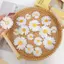 Miếng dán thêu tự dính dạng hoa cúc, tiện lợi cho việc sửa chữa vải, phù hợp người mới bắt đầu