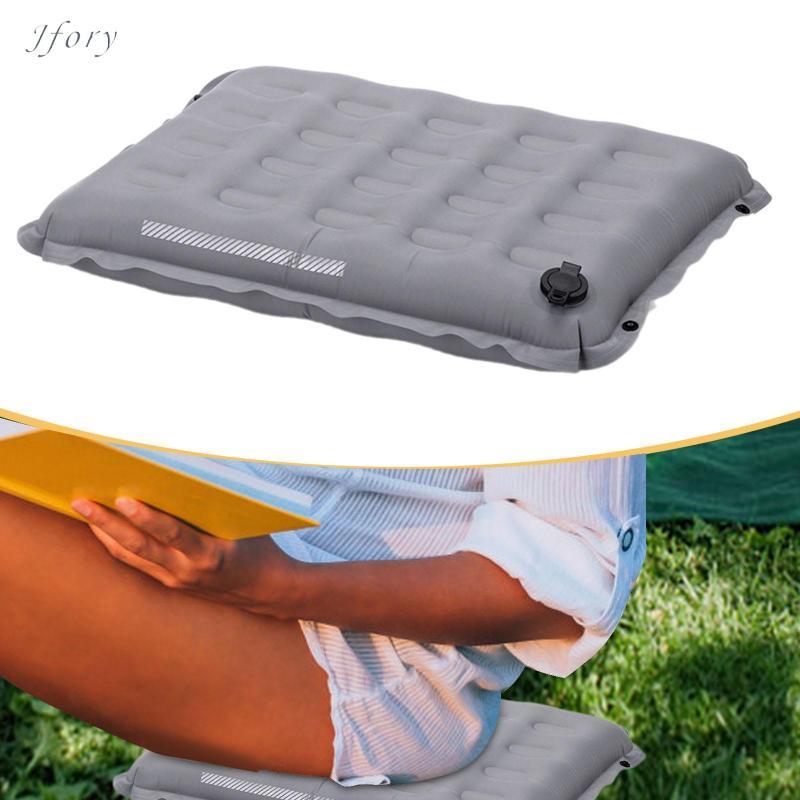 JFORY Đệm Ghế Bơm Hơi Di Động - Miếng Lót Ngồi Đa Năng Cho Cắm Trại và Văn Phòng