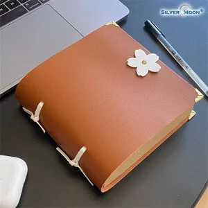 Sổ tay chất lượng cao Sổ tay văn học Sổ tay trống vuông Sổ tay ngang có giá trị cao Nhật ký cổ điển cao cấp Giấy Kraft Notepad
