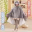 Nhỏ Chôn Áo Choàng Ngộ nghĩnh Hamster Pikachu Hàng Xóm Của Tôi Totoro Cùng Phong Cách Khăn Choàng Áo Anime Hoạt Hình Lười Chăn Thu Đông Dày